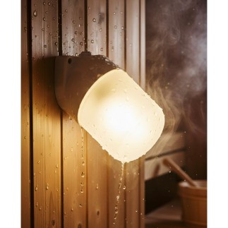 Banyo ve sauna için lamba, Beyaz (E27)