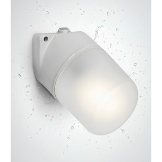 Banyo ve sauna için lamba,beyaz (E27)