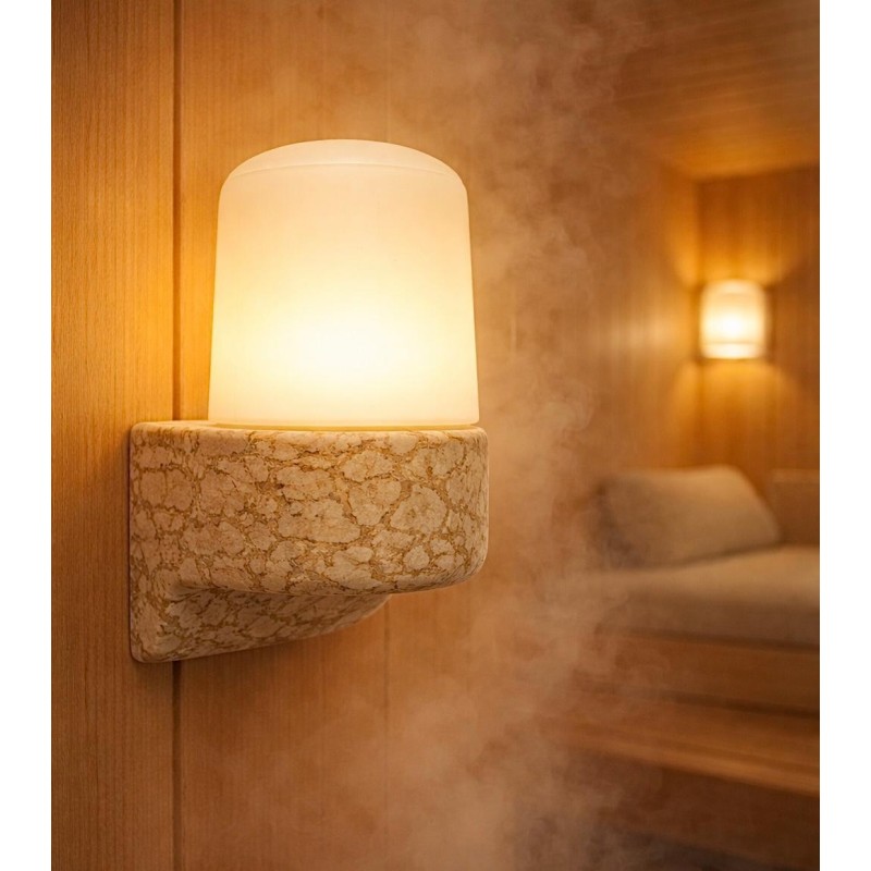 Banyo ve sauna için lamba, Mermer(E14)