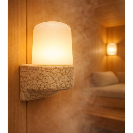 Banyo ve sauna için lamba, Mermer(E14)