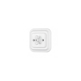 Porselen Kare Anahtarlar, Beyaz