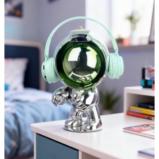 Dekoratif Astronot Heykelcik Yeşil