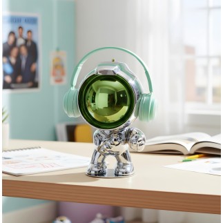 Dekoratif Astronot Heykelcik Yeşil