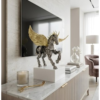 Dekoratif Unicorn Heykelcik "Imperial Stallion"