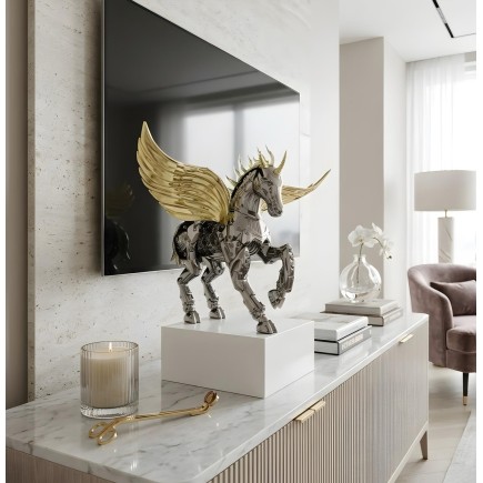 Dekoratif Unicorn Heykelcik "Imperial Stallion"