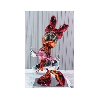 Dekoratif Lady Duck Heykelcik