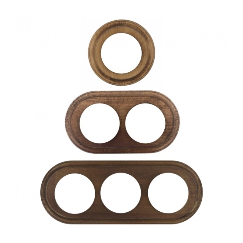 Ahşap Çerçeveler 2 Gözlü Koyu Ceviz renk Ahşap Çerçeveler 2 Gözlü Koyu Ceviz renk