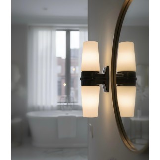 Banyo ve Sauna Lambası, Siyah, E14, IP44