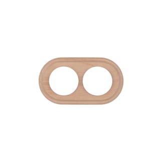 Ahşap Çerçeveler 2 Gözlü Açık Meşe renk