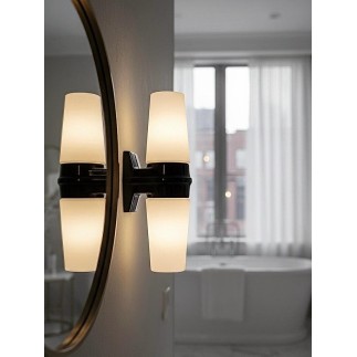 Banyo ve Sauna Lambası, Siyah, E14, IP44