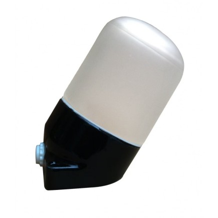 Banyo ve sauna için lamba, Siyah (E27)