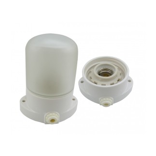 Banyo ve sauna için lamba, Beyaz